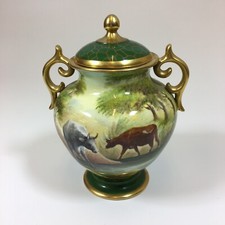 Hand Painted Norman Lear Vase