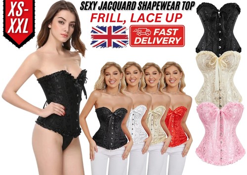 Women sexy overbust boned - women,