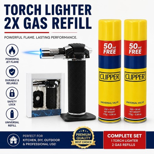 Jet flame torch - jet,