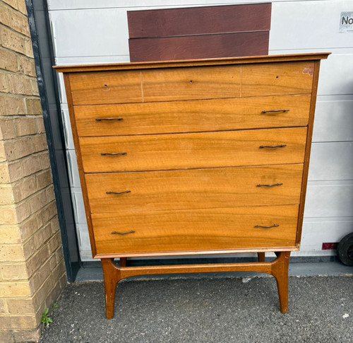 Mid century teak chest - teak,