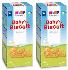 2 x HIPP Organic Baby Biscuits Snacks Cookies From 6+ Months 180g 6.3oz