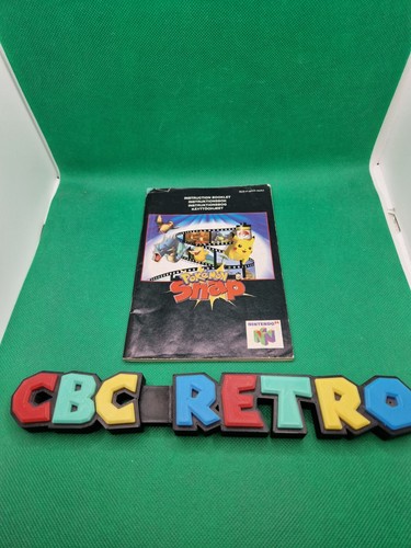 Nintendo n64 instruction - nintendo,