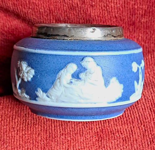 Vintage jasperware box - vintage,