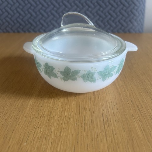 Phoenix lidded dish - dish, opalware