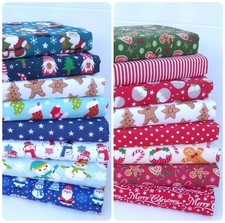CHRISTMAS FABRIC BUNDLE POLY