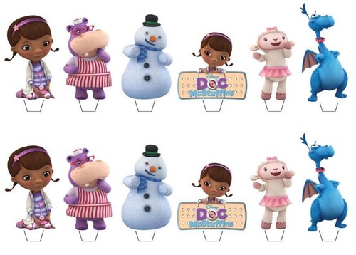 Doc mcstuffins edible wafer - doc,