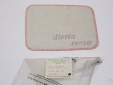NOS OEM CAGIVA Aletta Rossa 125 LH BLACK PANEL STICKER "Aletta Rossa" 800037733