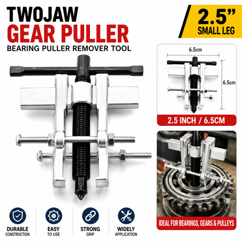 Twojaw gear pulley bearing - gear,