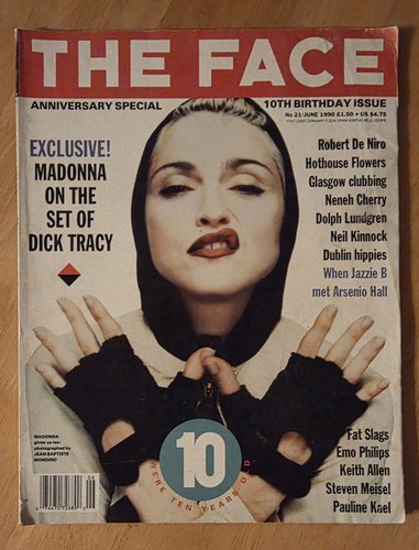 Madonna the face magazine uk - face,