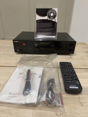Sony mds jb980 minidisc - sony,