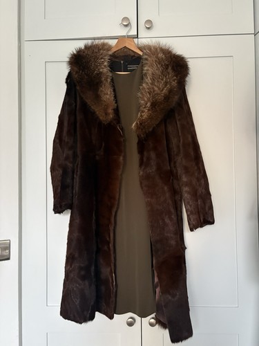Real fur coat - real,