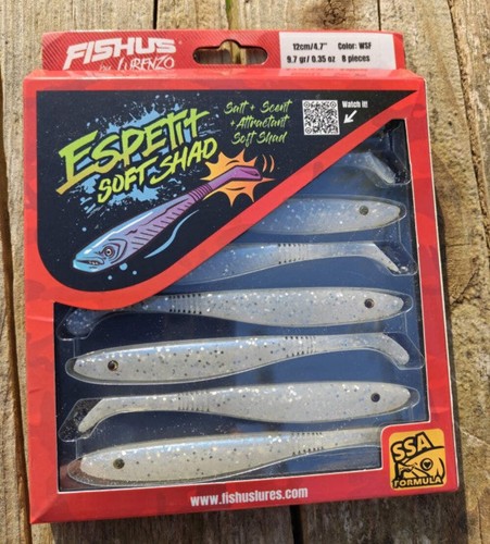 Fishus espetit soft shads - fishus,