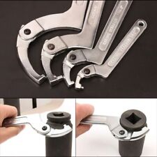 Hook Wrench C Spanner Universal Wrench Round/Square Head Hand Tools Nuts Bolts◈