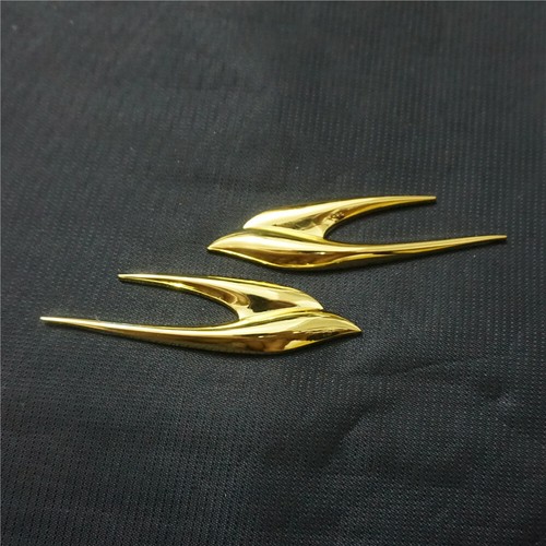 Pair new glossy golden - of,