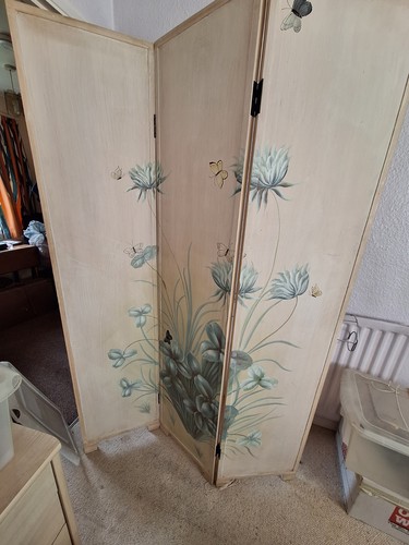 Foldable panel hand - 3-panel, painted