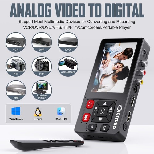 Vhs video digital converter - to,