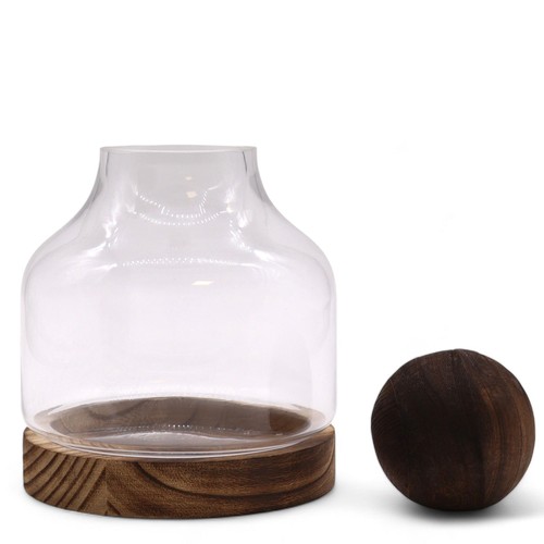 Glass dome cloche bell - glass,