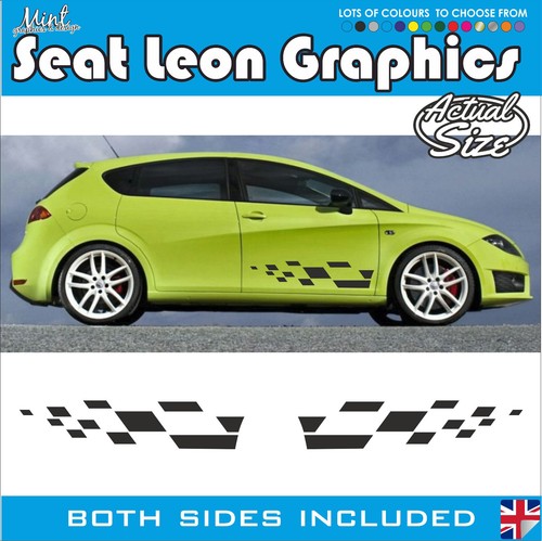 Seat leon side - side, stripes