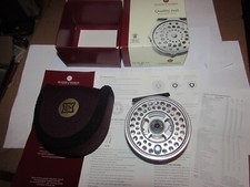 A1 unused Hardy Alnwick Ultralite disc LA UDLA trout fly fishing reel 7/8  pouch