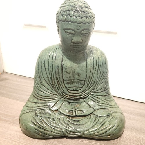 Large buddha garden statue - 15",