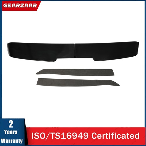Rear roof spoiler - rear, for