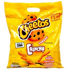 Cheetos Crunchy Cheese Crisps Fried Corn Snacks Walkers Chips Family Pack 2x400g