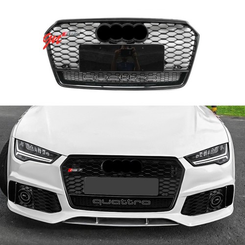 Gloss black front - rs-q, hood