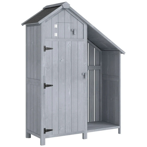 Fir garden storage shed with - garden,