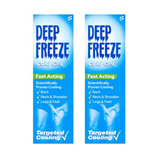 2x Deep Freeze Cold Gel 100g -