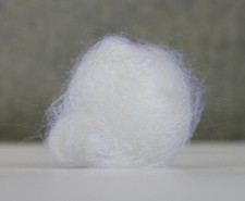 10g Angelina Fibre White Blue Magic Heat Bondable Crafts Fusible Felting Dreads