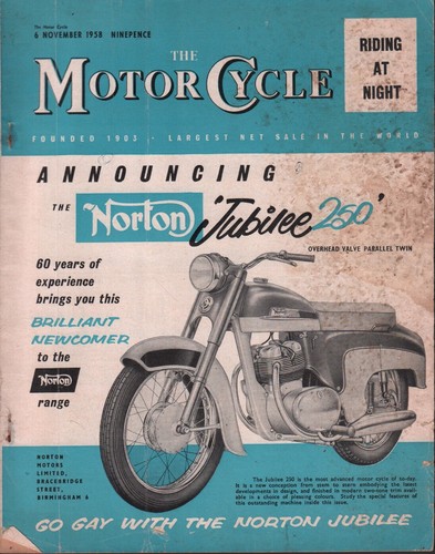 The motor cycle - november, 6