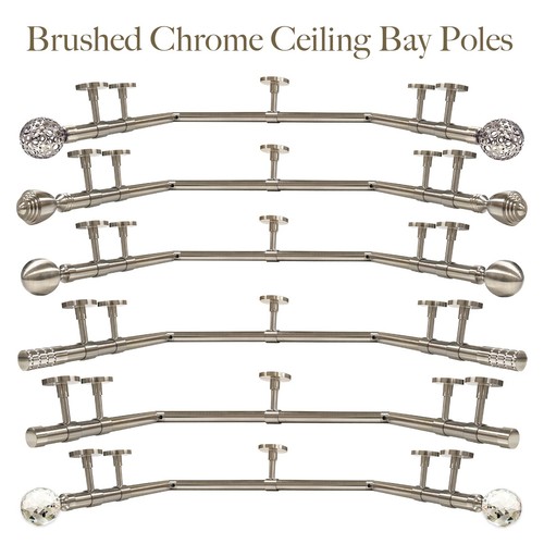 Ceiling bay window curtain - ceiling,