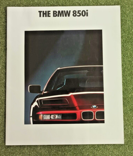 Bmw 850i brochure 1991 - bmw,