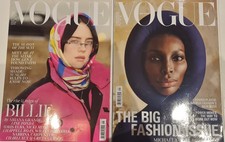 British Vogue | Harpers Bazaar | GQ UK 2025 5x Fashion Magazine Lot