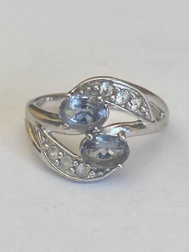 Sterling silver aquamarine - silver, and