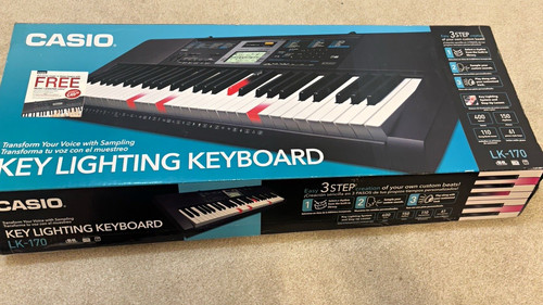 Casio 170 key lighted - lk-170,