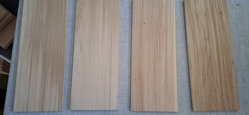 Solid oak wood - oak, 8-pack