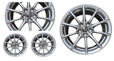 New & GENUINE 17" Alloy Wheel Kit (x4)  - Alfa Romeo Giulia 156121253