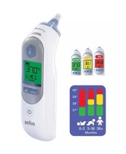 Braun Thermoscan 7 Ear Thermometer IRT6520 With Backlight - Baby / Child / Adult