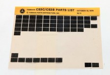 Yamaha Classic CS3C/B PARTS