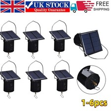 Solar Powered Wind Spinner Tools Electric Solar Motor Garden Hanging Ornament UK
