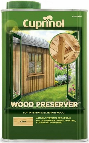 Cuprinol wood preserver clear - wood,