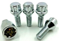 4 X ALLOY LOCKING WHEEL BOLTS