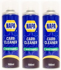 3x NAPA Carb Cleaner Spray