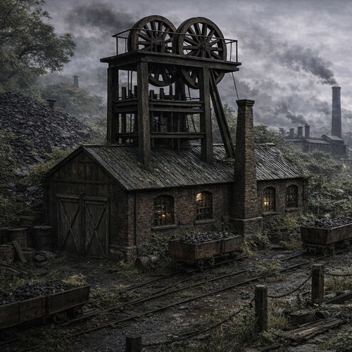 Mining building - building, (oo