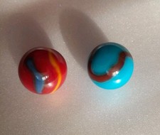 Old Marbles Superman And Superboy