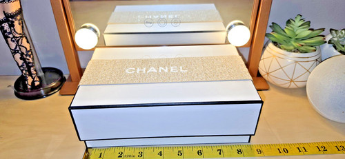 Chanel large white rectangular - chanel,