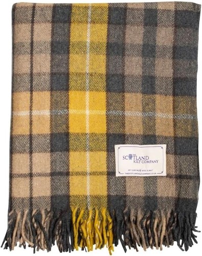 Scottish throw large wool - scottish,