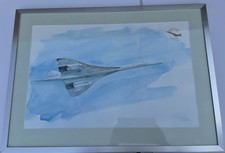 Concorde Final Flight Framed