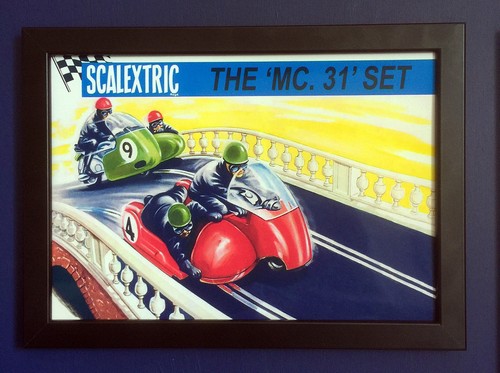 Scalextric mc31 motorcycle - scalextric,